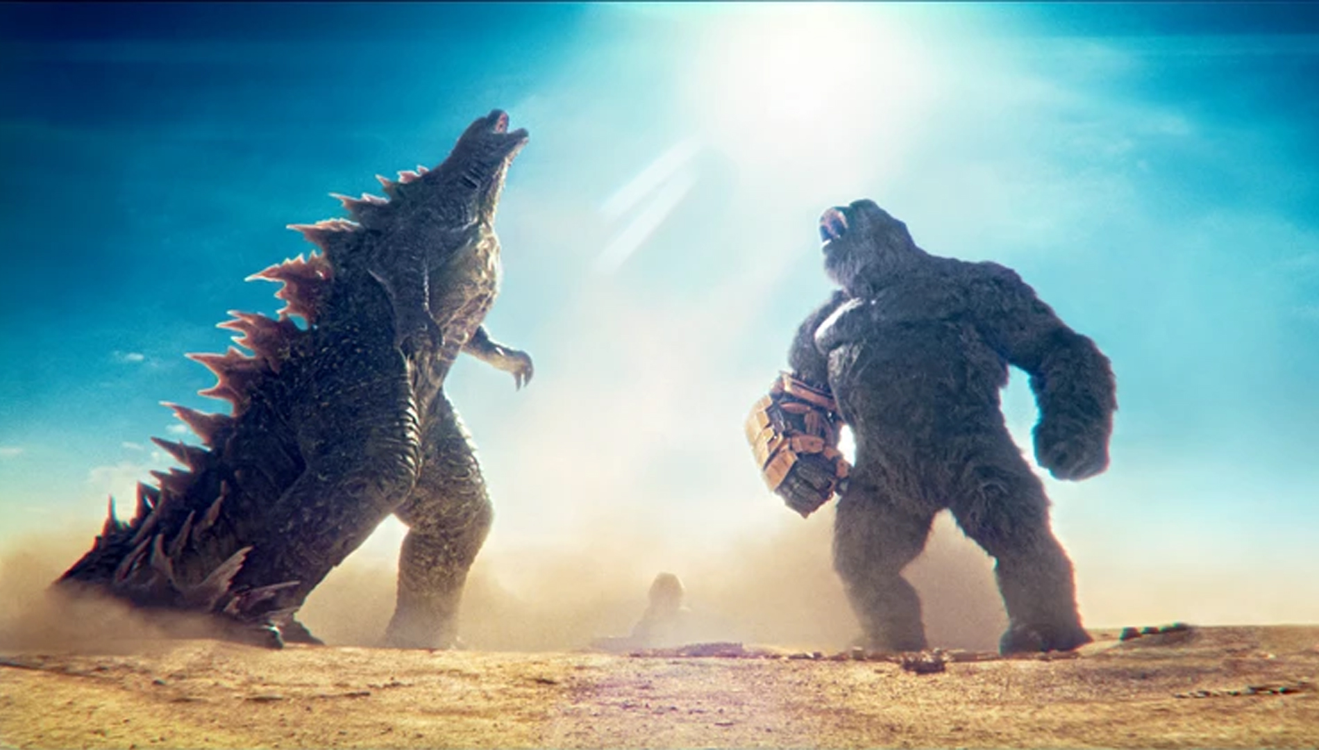 Cuộc tái ngộ của 2 quái vật khổng lồ Kong và Godzilla