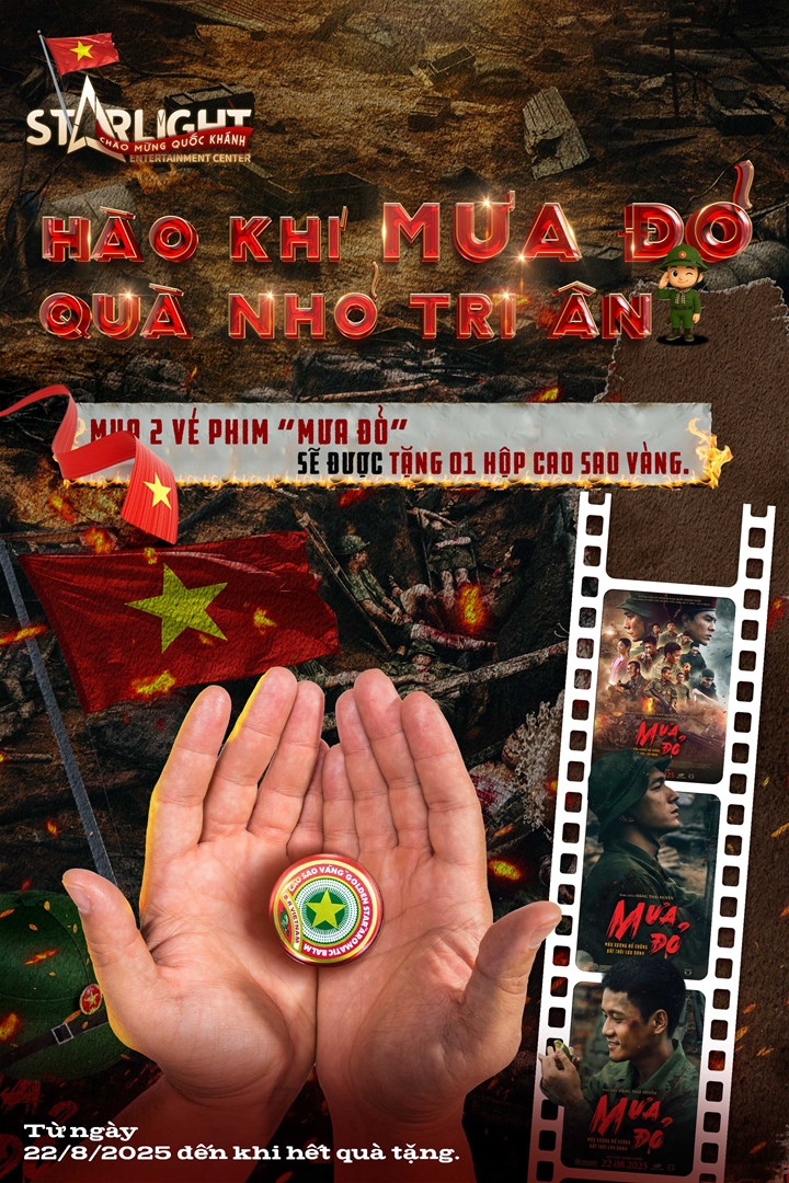 🔥 HÀO KHÍ MƯA ĐỎ – QUÀ NHỎ TRI ÂN KHÁCH YÊU ❤️