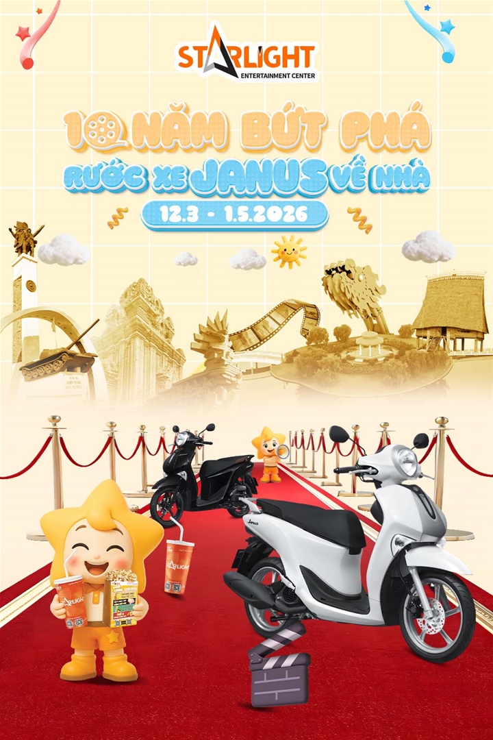 10 NĂM BỨT PHÁ - RƯỚC XE JANUS VỀ NHÀ